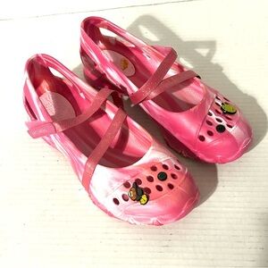 Sketchers Dream Works Shrek the Third Rubber Mary Jane Shoes Size 6